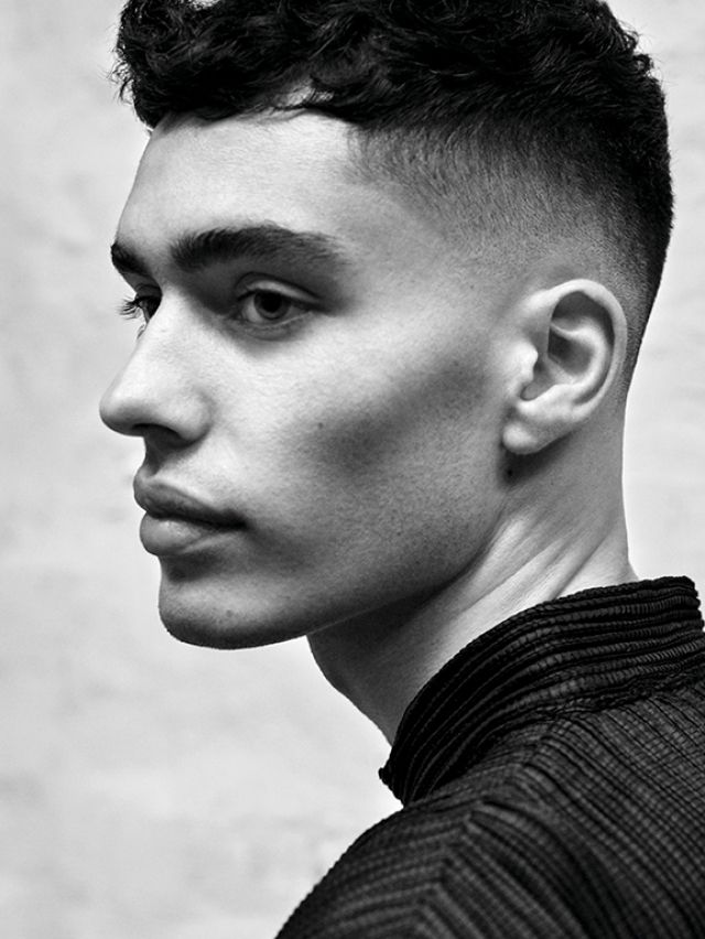 Modern short hairstyle